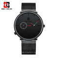 Ben Nevis BN3011G Fashion Ultra Thin Waterproof Steel Strap Watch For Men Casual Business Quartz Wrist Watch Relogio Masculin